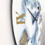 Abstract Of Dark Blue Clouds IV - Modern wall clock-60187421