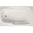 Isabella 71.75'' x 35.75'' Soaking Acrylic Bathtub-9228377-88693043