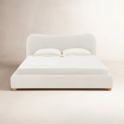Liza Velvet Upholstered Bed