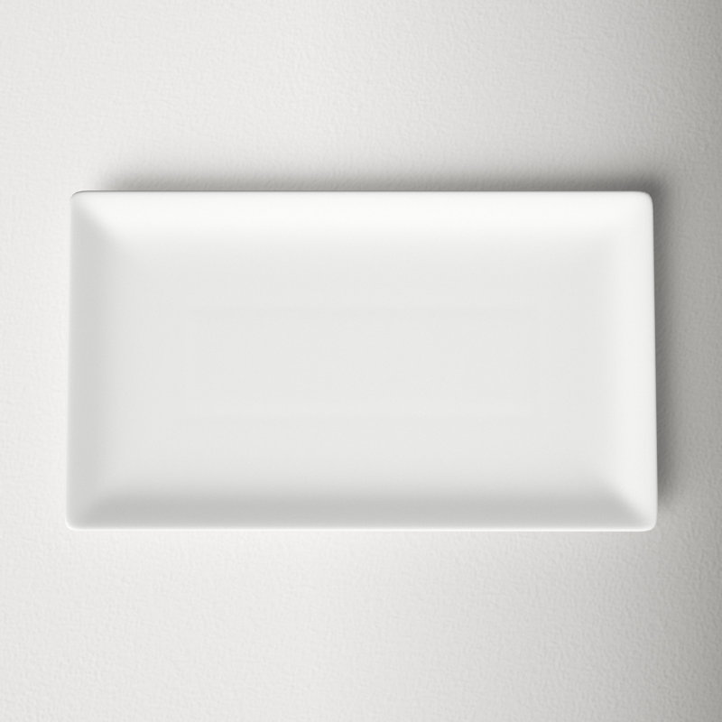 Borgen Rectangle Platter, Chalk