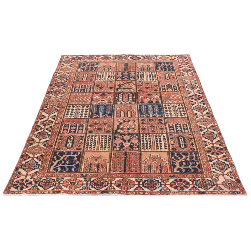 Tapis unique en laine 6 pi 8 po x 9 pi 10 po Walenty