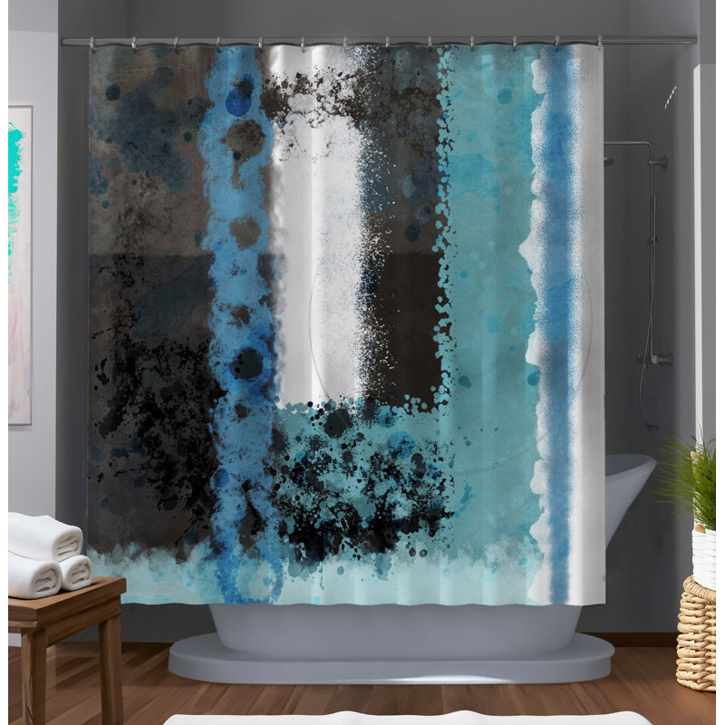 Rideau de douche abstrait Galya