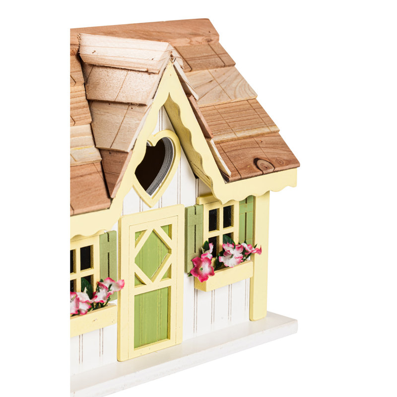 Cabane à oiseaux 6,25 po x 8,75 po x 7,5 po Thado