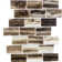 Island Antiqua 1" x 4" Glass Linear Mosaic Wall Tile