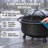 24Inch Wood Burning Fire Pit With Grill & Lid