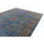 High-Quality Hand-Knotted Blue And Yellow Area Rug