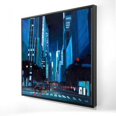 «Evening In Manhattan, New-York»