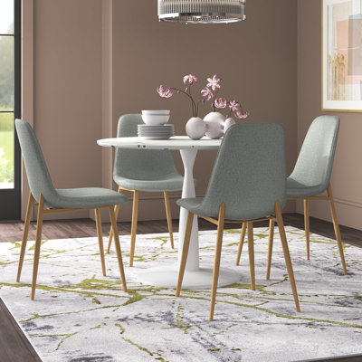 Folmar 4-Person Dining Set with 40" W Round Table