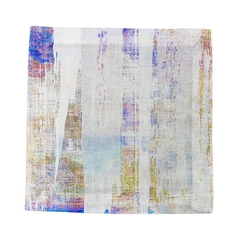 Cotton Blend Square Napkins, Coast