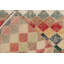Pasha Wool Geometric Area Rug in Beige/Brown/Red