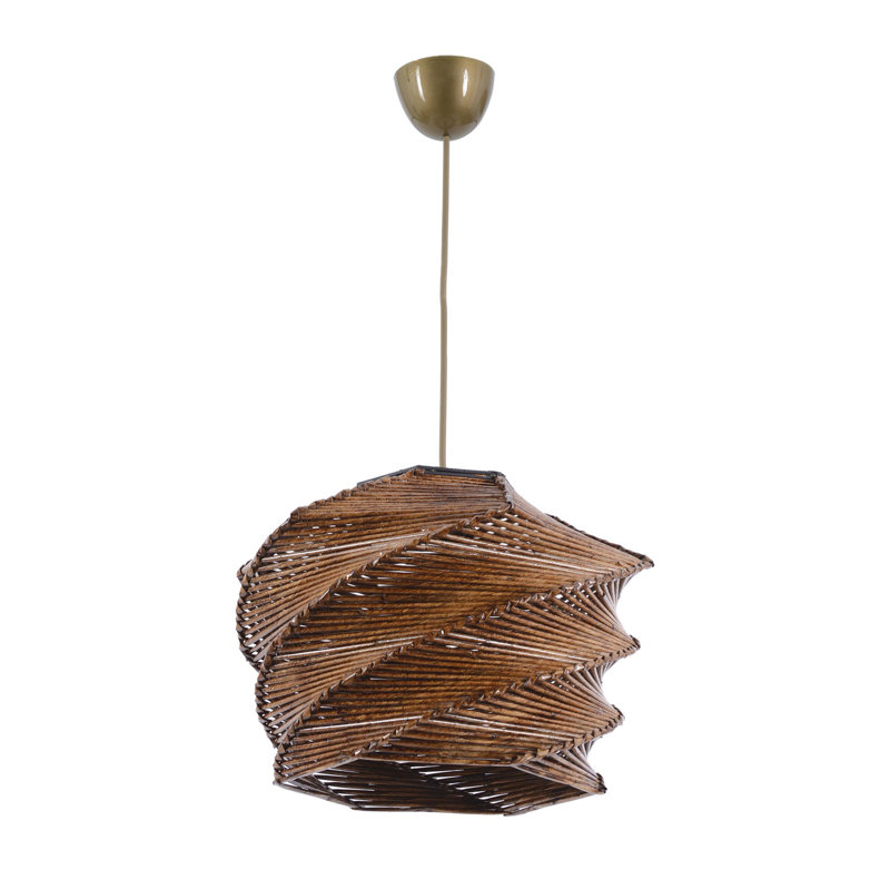 Lustre Kulle, H 10,2 po x l 12,6 po x P 12,6 po, Vieilli
