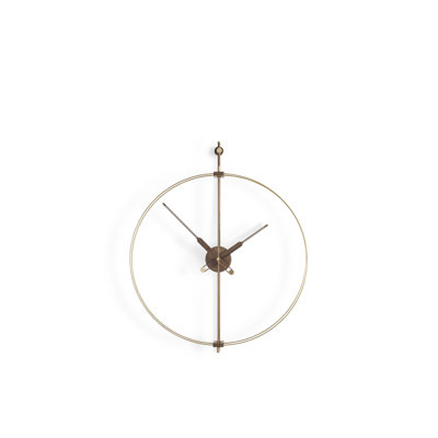 Metal Analog Wall Clock