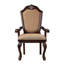 Chaise avec accoudoirs en tissu Elyanna-693301055