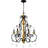 Tutku 5 - Light Dimmable Tiered Chandelier