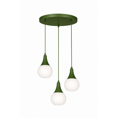 LACRIMA KHAKI 1-LIGHT PENDANT