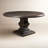 Colbourne Round Solid Wood Dining Table-618806211