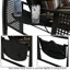 Padded swing with steel frame and stand-96369162