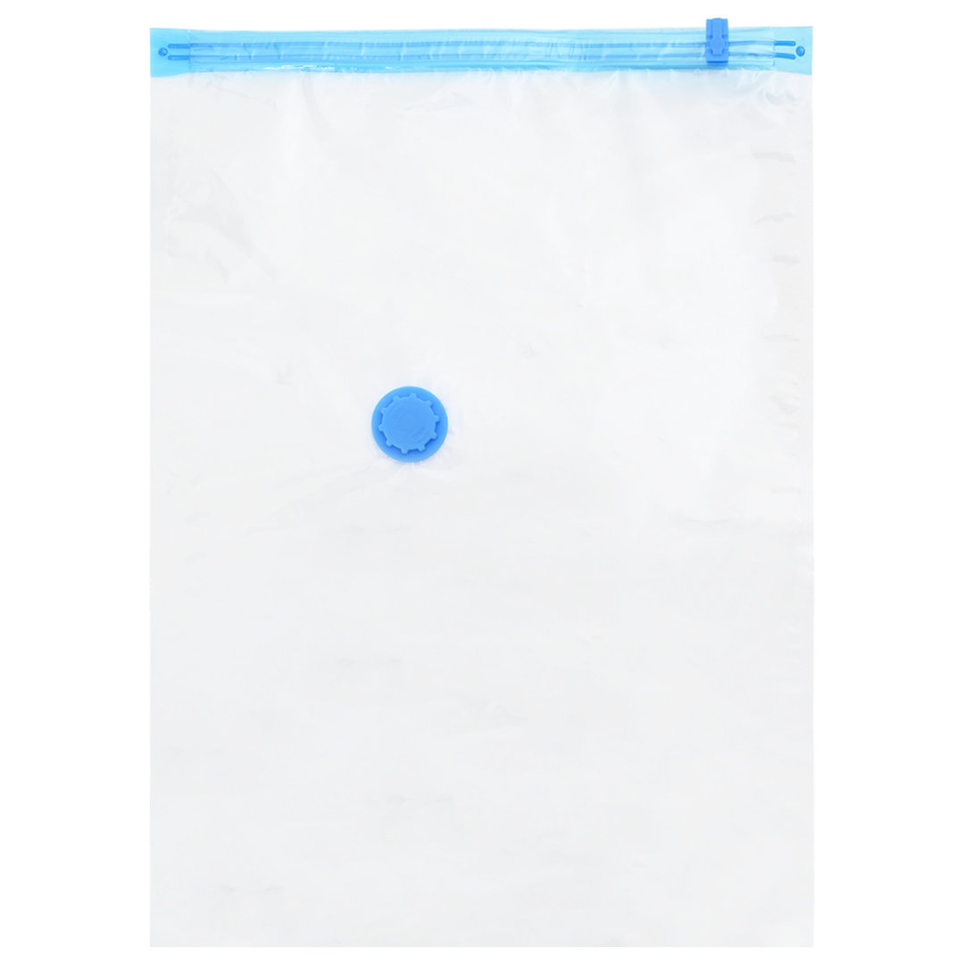 Vidaxl Vacuum Travel Bag Transparent Plastic 70 X 50 Cm Collapsible