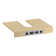 Adjustable Shelf with Electrical Outlets for 48" Tailored Vanities with 2 Doors, 6 Drawers