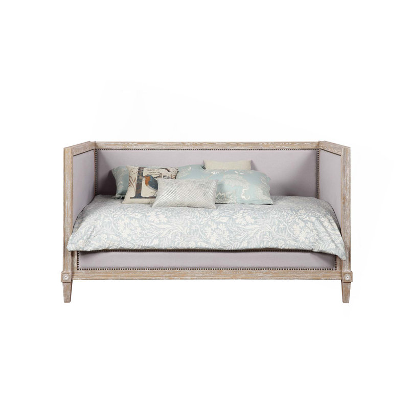 Daybed, Beige/Weathered Oak