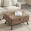 Banc de rangement Mid-Century