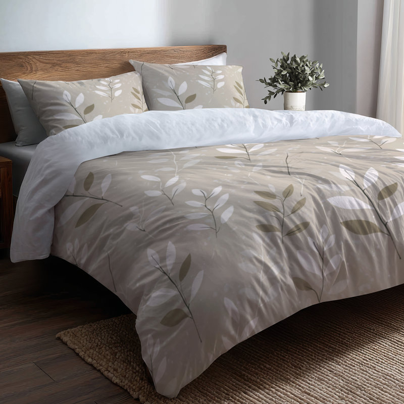 Ensemble de housse de couette et coussin décoratif Country Mute, Housse de couette très grand et 2 très grandes t
