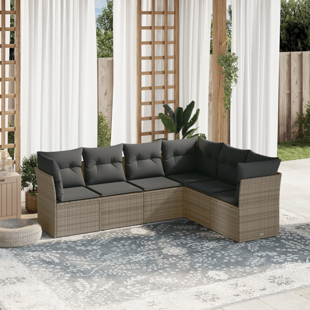 Gartenecksofa mit Kissen