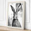 Hare in Ink Japandi - Wrapped Canvas-2077199088-2077199096