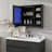 3-In-1 Wall Mounted Bathroom Cabinet With Adjustable Shelves & Soft Close Doors-1854463258-1854463257