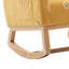 Chaise berçante moderne, fauteuil berçant d'appoint Mid-Century avec poche latérale