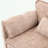 L Shaped Chenille Sectional Sofa with Storage Ottoman, Phone Holder and USB Charging Port-1021853245