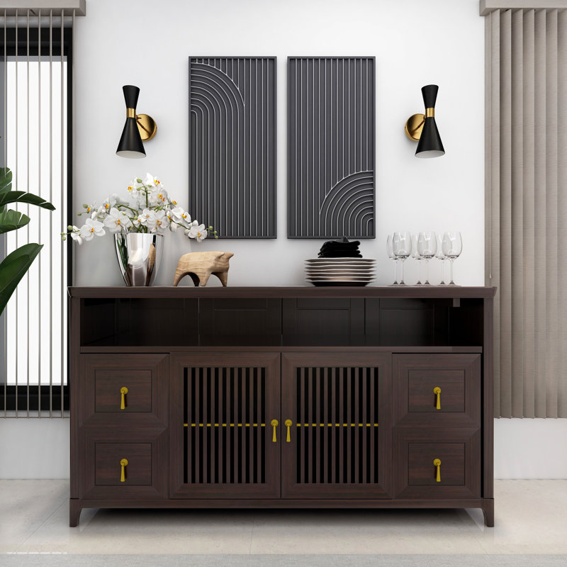 Saanvi Metal Wall Decor, Black