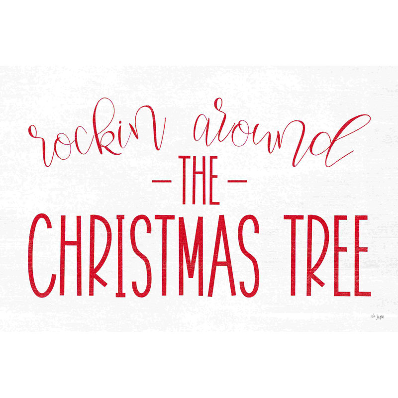 Bercement autour de l'arbre de Noël, H 12 po x l 18 po