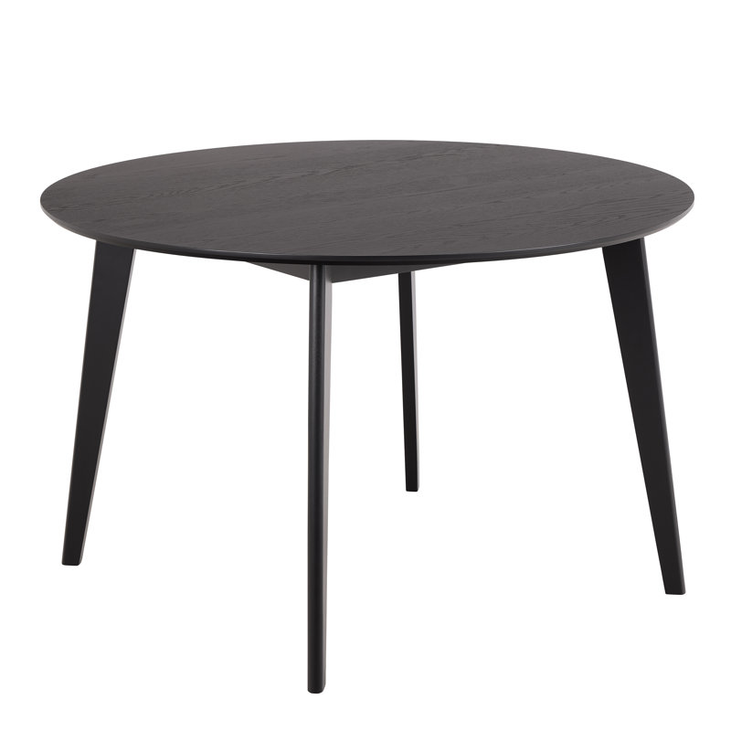 Round Dining Table, Black