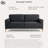 Lucianne 75.6" Stationary Sofa-2042673052