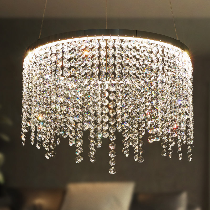 Lustre géométrique à DEL Pociask
