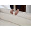 Canapé modulaire incurvé de luxe de 132 po, canapé confortable de style minimaliste pour le salon, méridienne modulaire en L, beige clair, W2664S00115