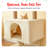 92.9" - 102.4" Floor To Ceiling Adjustable Height Cat Tree Tower-1056870083