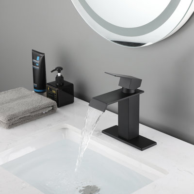 Bathroom Faucet with Drain Assembly