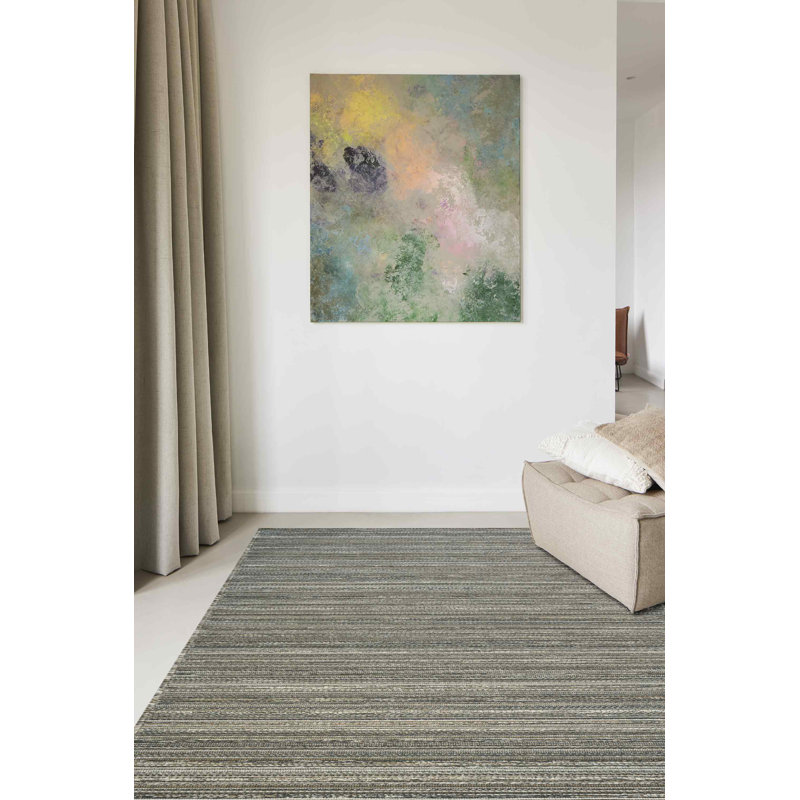Kirkwood Striped Hand Woven Area Rug, Rectangle 200 x 290cm