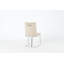 Velvet Upholstered Cantilever Chair in Mink-67099397