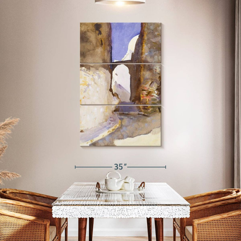 Sireci Street Tangier 1895, 50'' H x 32'' W