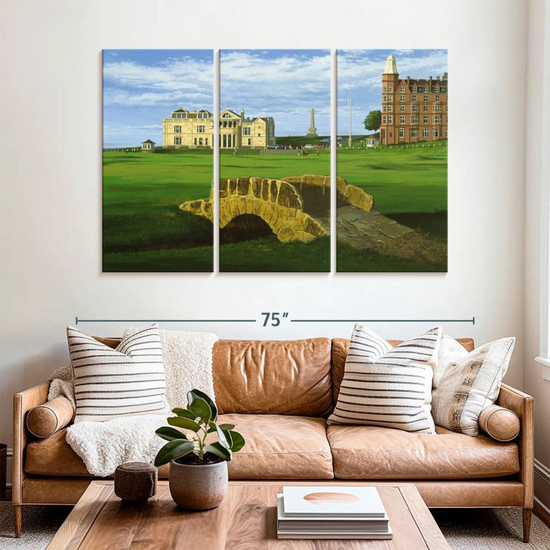 Rorry Golf Course V, 42" H x 65" W