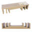 3 Piece Plastic / Acrylic Floating Shelf