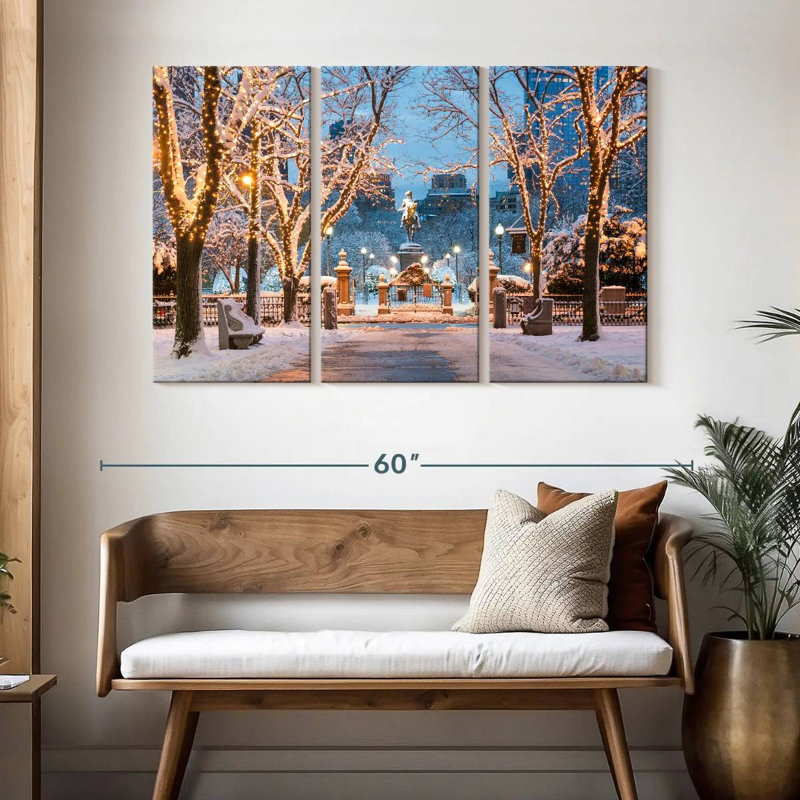Sireci Boston Central Park, 32" H x 50" W