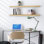  Ensemble de 2 tablettes flottantes 35 po avec fixation invisible 35 po