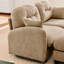 Camel 3 - Siège modulaire avec et plissé, combinaison flexible, installation facile, 2 coussins décoratifs modulaires, installation