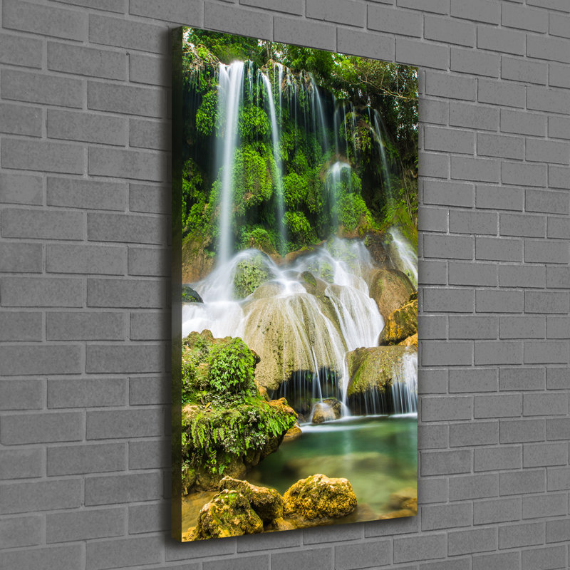 Tomatoes Under Water - Wrapped Canvas Print