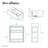 Pierre 19.5 Single, Open Shelf, Metal Frame Bathroom Vanity-36560025