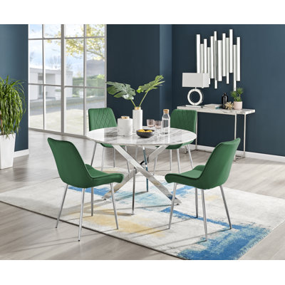 Eubanks 4 - Person Dining Set